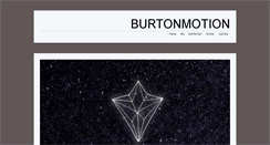 Desktop Screenshot of burtonmotion.com